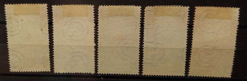 Italy - 1950 Working - Part Mint Set LH - Wheel Watermark